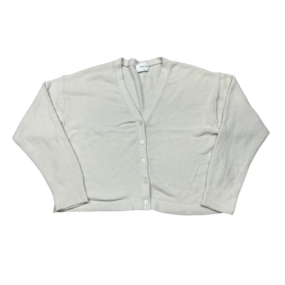 Wilfred Free Aritzia Leeds Cardigan Sweater Women's Medium Minimalist